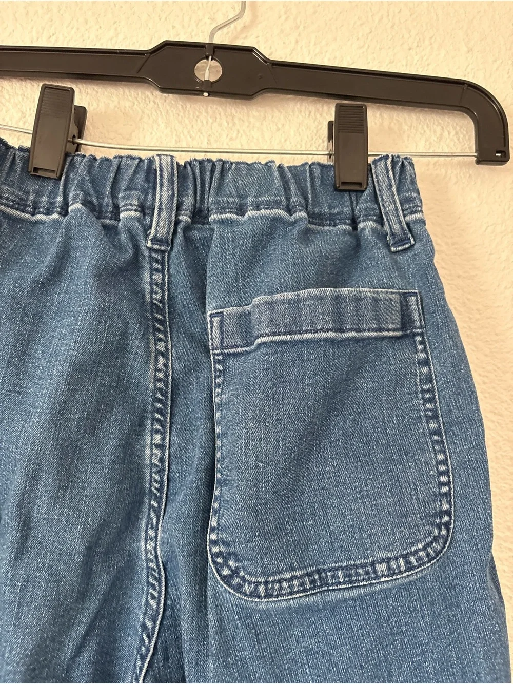 Uniqlo kids stretch easy denim pants sz 11/12 yrs